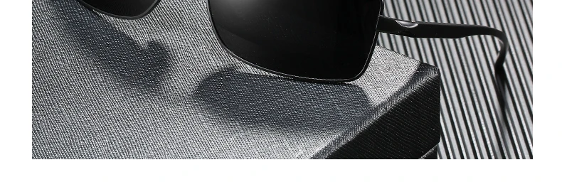 Мужские прямоугольные солнцезащитные очки BLUEMOKY из алюминиево-магниевого сплава, поляризационные, UV400, солнцезащитные очки для мужчин, очки Polaroid, для вождения, черные
