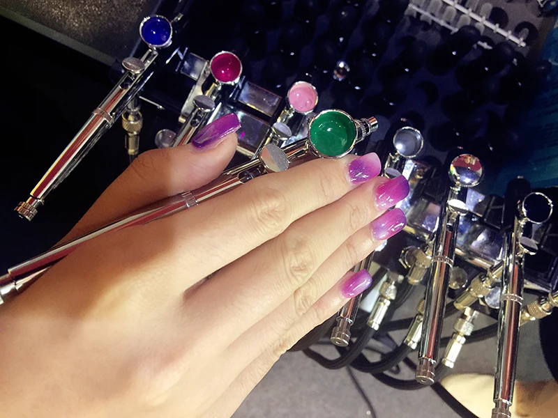 OPHIR Airbrush Nail Gel 3 Step UV Nail Gel Polish for Nail Airbrushing Nail Art Tools S001-S030 5