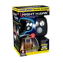 Ночной Hawk светодиодный светильник, беспроводной светодиодный светильник с активированным движением, спортивный светильник, супер яркий, сохраняет ваш дом в безопасности и сохранности, ночной Светильник