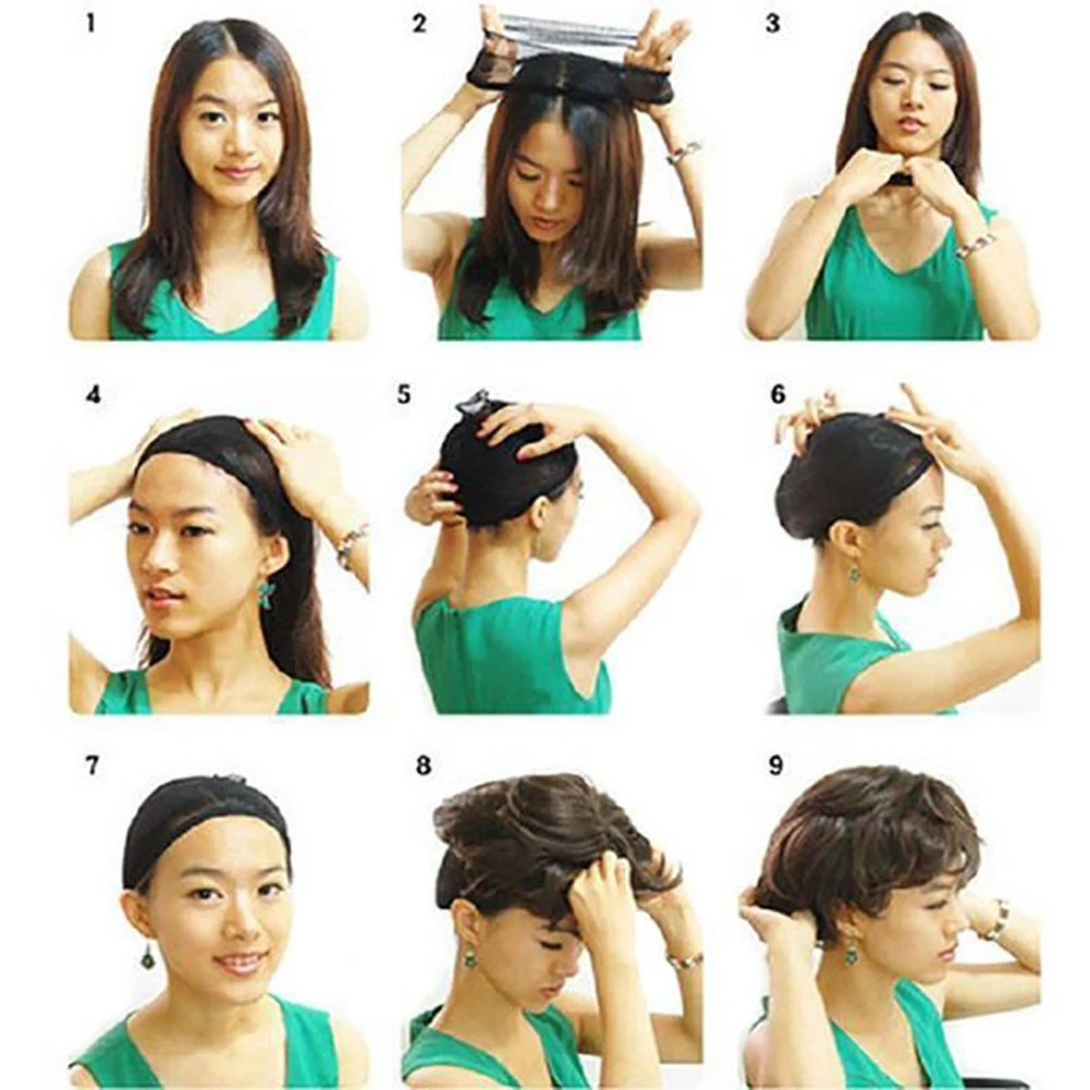 Fashion Stretch Cool Mesh Weaving Wig Cap Cloth Hair Nets Hairnet Snood Cosplay Model Newests