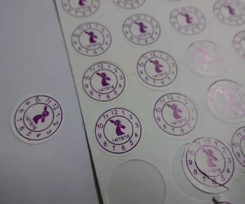 

could be marked ,customized friable paper security brittle label ,Friable labels