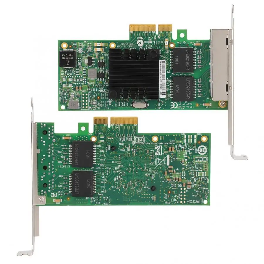 

for Intel I350-T4 4-port PCI-E Gigabit LAN Network Card 10/100/1000Mbps for Computer