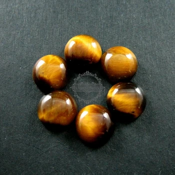

10mm tiger eye round cabochon jewelry ring earrings findings supplies 4110078