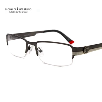 

New Fashion Men/Women Designer Glasses Frame Classic Stainless Steel Metal Eyeglasses Optical Frames Eyewear Free ship SM4014
