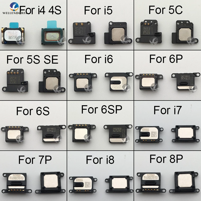 

Original Earpiece Flex Cable Speaker For iPhone 4 4S 5 5C 5S SE 6 6S 7 8 Plus X XS XS Max XR Ear Sound Receiver 100% Test OK