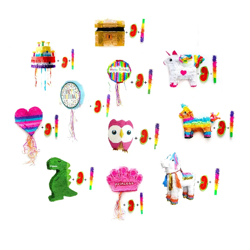 36*12,5*36 см большие Pinatas-Висячие единороги Pinata, дети, девочки, день рождения, Заполняемые, вечерние реквизиты