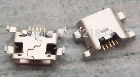 Коннектор Micro USB 1000 шт./лот для ZTE Blade L2|connector usb|connector 10connector micro usb |