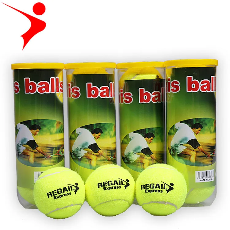 3PCS High Resilience Tennis Training Ball Practice Durable Tennis Ball Training Balls for