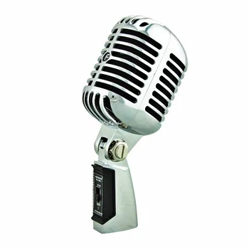 

Freeboss FB-W01 Large Diaphragm Cardioid Unidirectional Vocal Dynamic Microphone with microphone stand