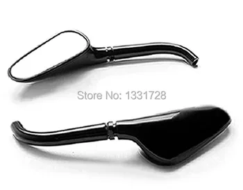 

Black Motorcycle Golf Club Mirrors +Free Adapters For Honda Shadow Sabre VT VF 700 750 1100