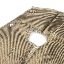 Высокая теплоизоляция обертывание титан/черный впускной трубы Лента ткань для автомобиля многоцветный подходит для многих моделей высокое качество 8Z