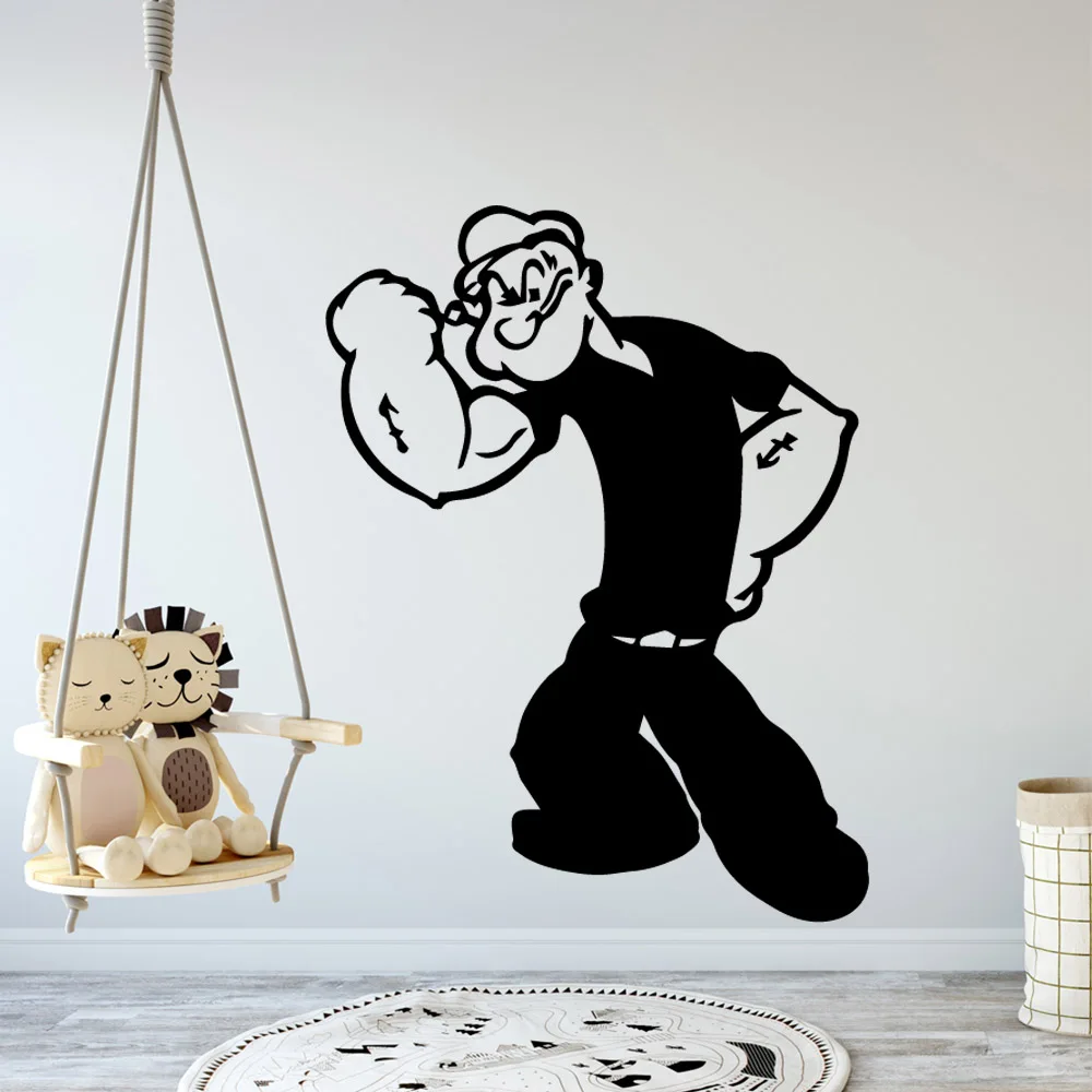 

Modern man Pvc Wall Decals Home Decor Pvc Wall Decals Living Room Mural Kids Room Creative Stickers Home Accessories