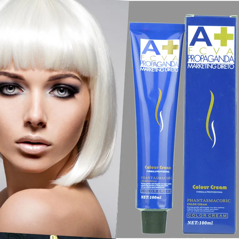 

3.5oz /100ml hair cream Hair Care Permanent White Gold Power Cream Fashion Hair Color Salon Hair Dye