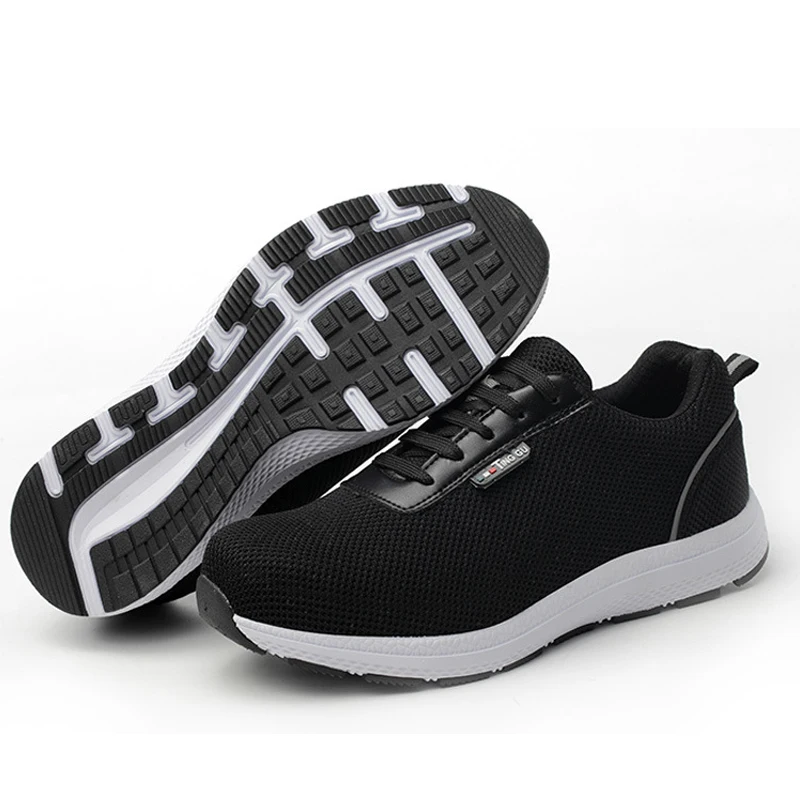 Men's Safety Shoes Men Steel Toe Cap Breathable Mesh Ultral Light Casual Shoes Labor Insurance Protective Steel Toe Work Shoes Men's Safety Shoes Men Steel Toe Cap Breathable Mesh Ultral Light Casual Shoes Labor Insurance Protective Steel Toe Work Shoes