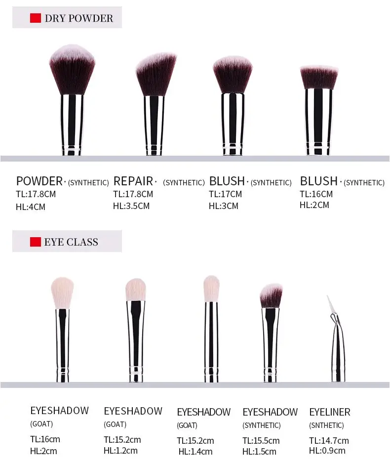 qualidade com pu escovas de cabelo sintético de alta estojo de couro msq 15 pcs pro makeup brushes Grupo fundação eye blush make up kit 11 Beleza e saúde