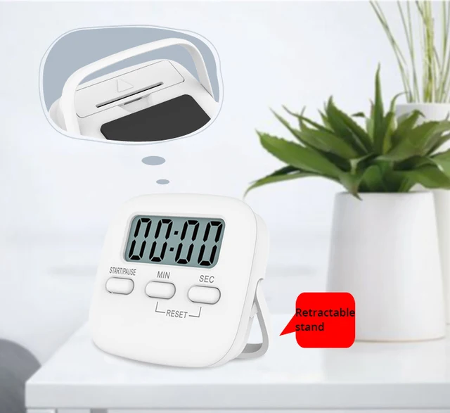 Dual-purpose Kitchen Baking Timer With Self-discipline Reminder And  Electronic Alarm - Perfect For Bbq, School, And Back To School - Temu