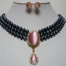 Слово, хорошее ювелирное изделие, драгоценный камень кварц камень натуральный природный камень/Опал Подвеска для ожерелья и сережек набор