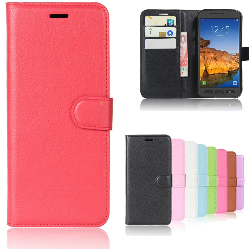 For Samsung Galaxy S7 active Phone Cases Stand Wallet Leather Card