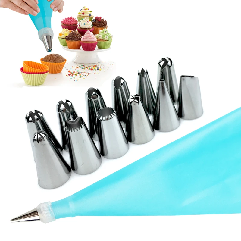 Pastry Icing Piping Bags Cake Decorating Tip Set