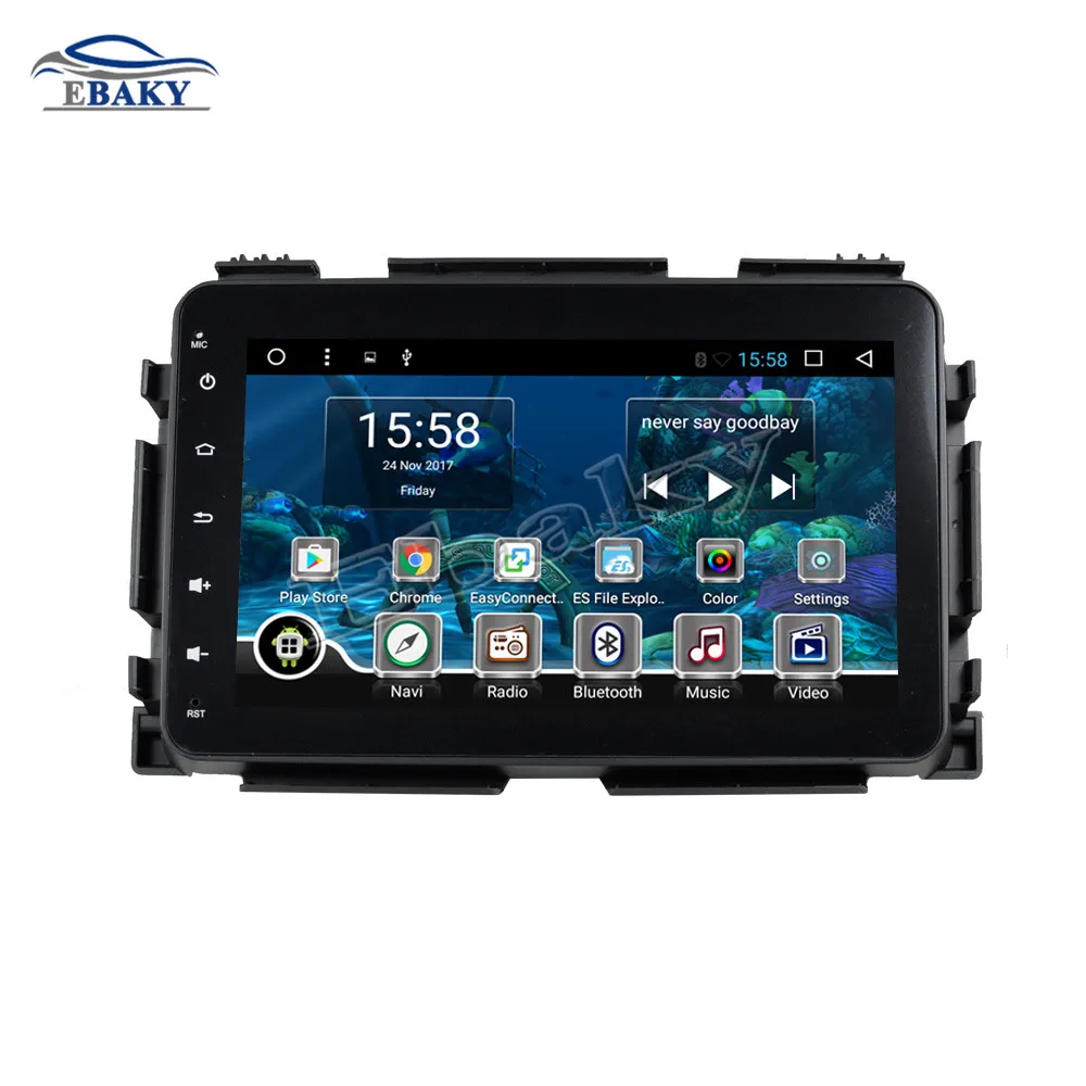 Sale NaviTopia 10.1inch 1GB/2GB RAM Quad Core/Octa Core Android 7.1/8.1 Car DVD Radio for Honda Vezel/XRV 2015- with GPS/maps 2