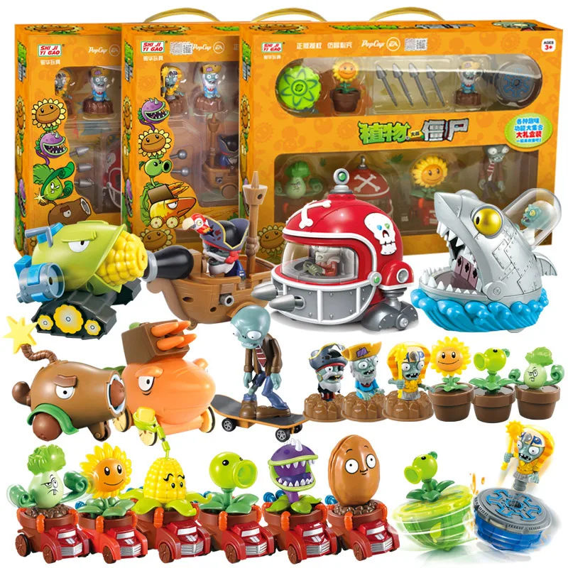 

Plants Vs Zombies Peashooter Pvc Action Figure Model Toy Gifts Toys For Children High Quality Toy