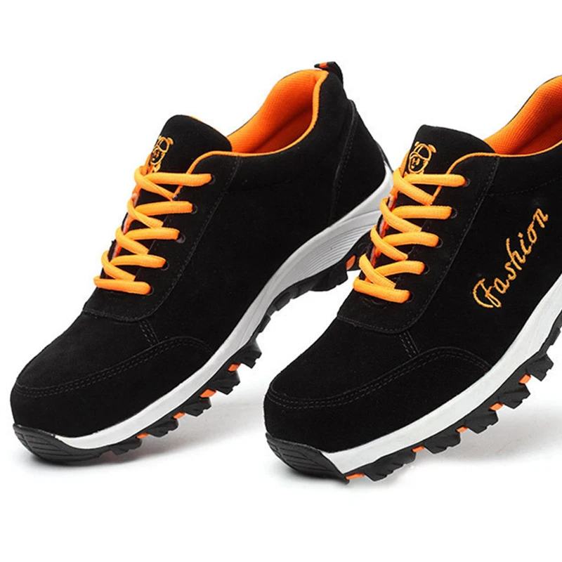 

2019 safety boots steel mid-plate Wilderness Survival Anti-smashing safty ankle work boots #TW604