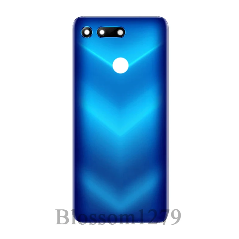 

1Pcs Glass Back Battery Cover Rear Door Case For Huawei Honor View 20 Housing Panel with Camera Lens+Sticker