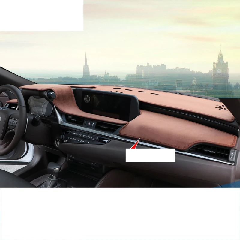 Lsrtw2017 полиэстер приборной панели автомобиля коврик заднего окна для lexus es200 es250 es300h es350 f Спорт