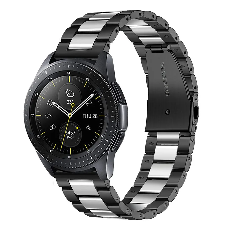 Galaxy Watch 42mm Bandream Нержавеющая сталь ремешок для часов+ Ссылка Remover samsung Galaxy часы 42 мм 46 Active Quick Release группа ремень - Цвет ремешка: Galaxy Watch 42mm