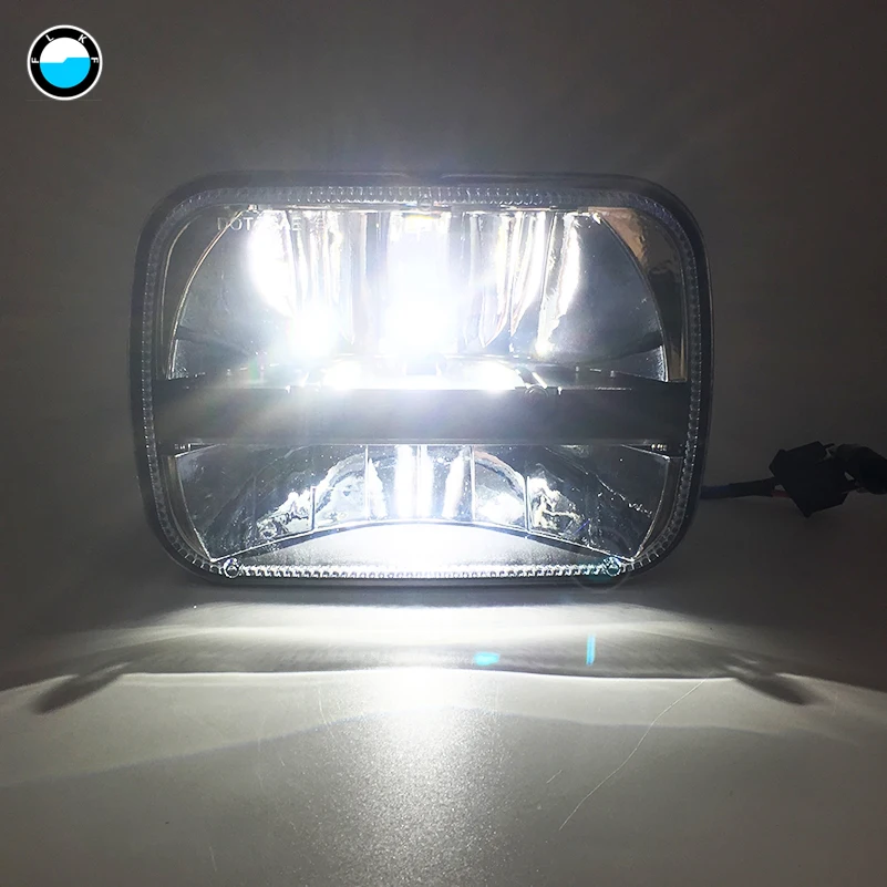Светодиодная фара дальнего и ближнего света 5 ''x 7'' для внедорожников jeep