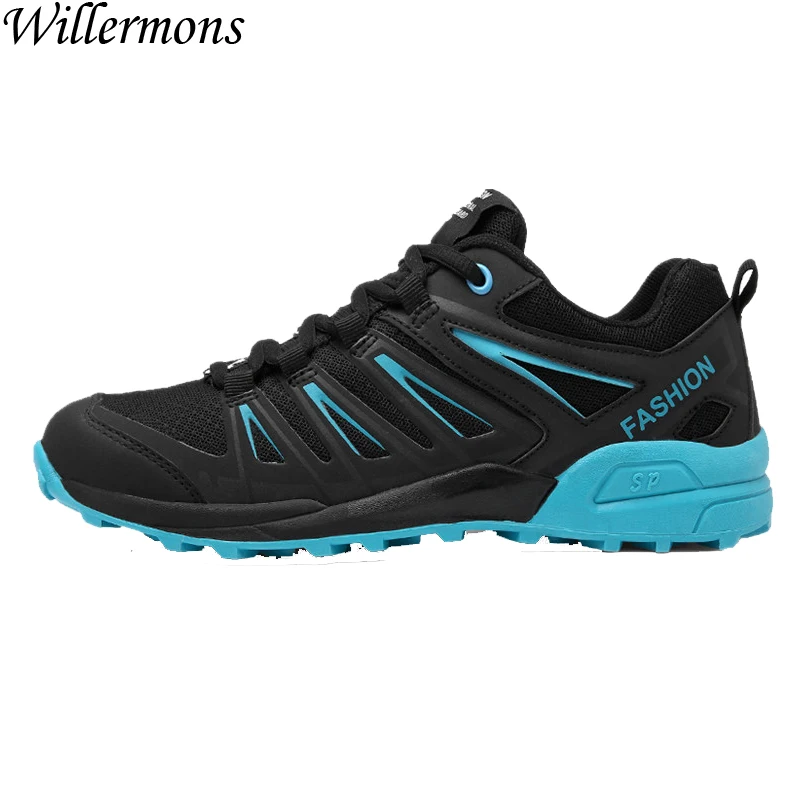 

2017 Summer & Autumn Men's Outdoor Anti-slip Running Shoes Men Breathable Mesh Walking Sports Sneakers Chaussures Hombre