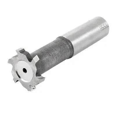 

20mm Dia Cutting HSS 8-Flute Straight T Shape Slot Cutter 62mm Long
