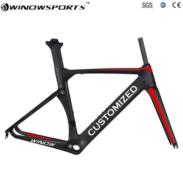 Best Offers 2018 winow Aero carbon racing bike frame carbon fiber race bicycle frameset Di2 carbon road frame for carbon road bike Best Offers 2018 winow Aero carbon racing bike frame carbon fiber race bicycle frameset Di2 carbon road frame for carbon road bike