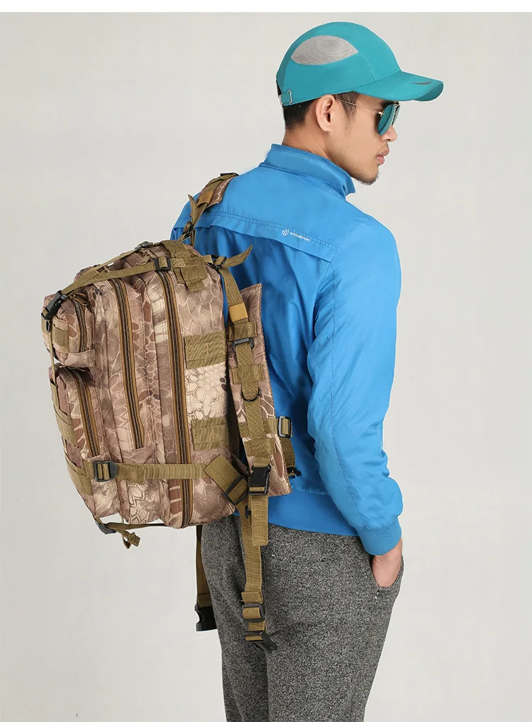 30л походный военный рюкзак тактический Открытый 3P рюкзак Армейский Камуфляж сумки треккинг Кемпинг рюкзак камуфляж велосипедная сумка