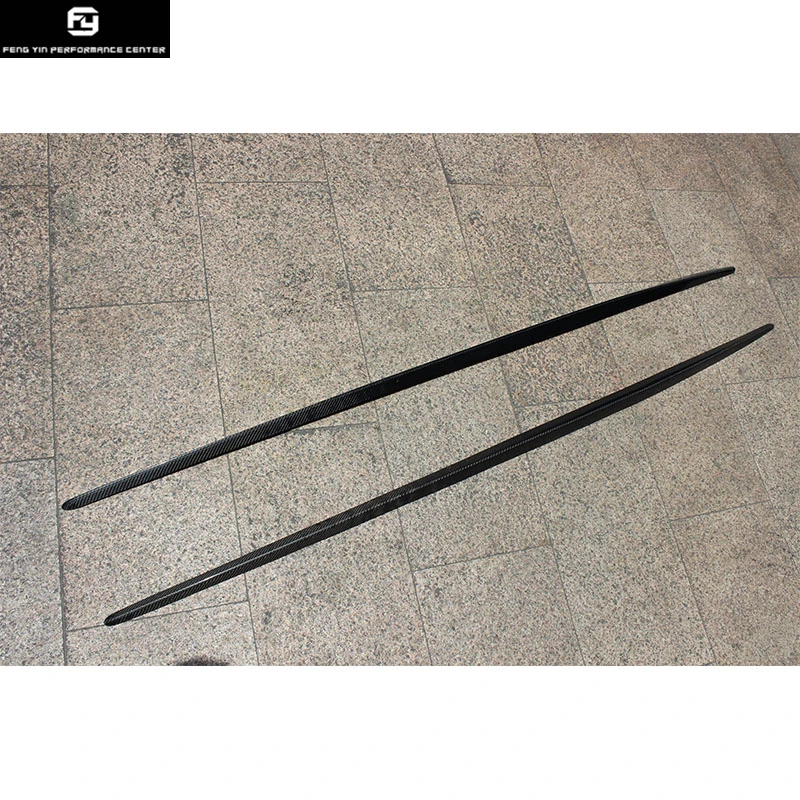 W117 C117 cl260 замена углеродного волокна боковые юбки фартук для Mercedes-Benz W117 CL180 CL250 13-15