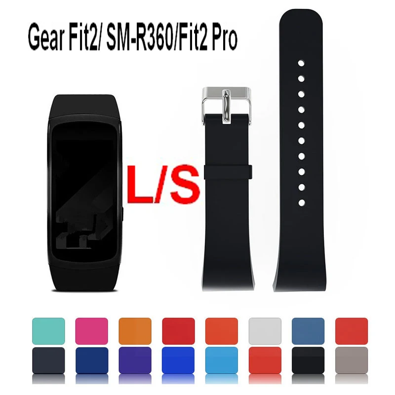 Хорошая цена! Ремешок COMLYO для Samsung Gear Fit2 SM R360 сменный ремешок Fit 2 pro браслет на