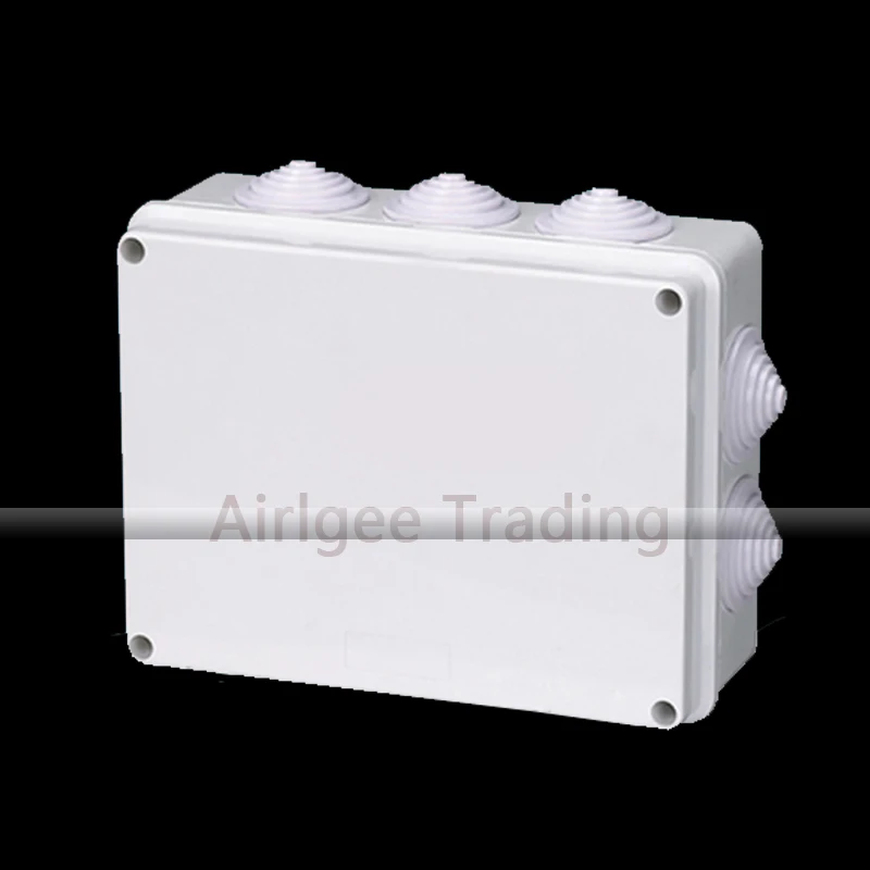 Белый ABS пластик водонепроницаемый пыленепроницаемый распределительная коробка 36 мм открытое отверстие DIY электрическое соединение открытый монитор распределительная коробка