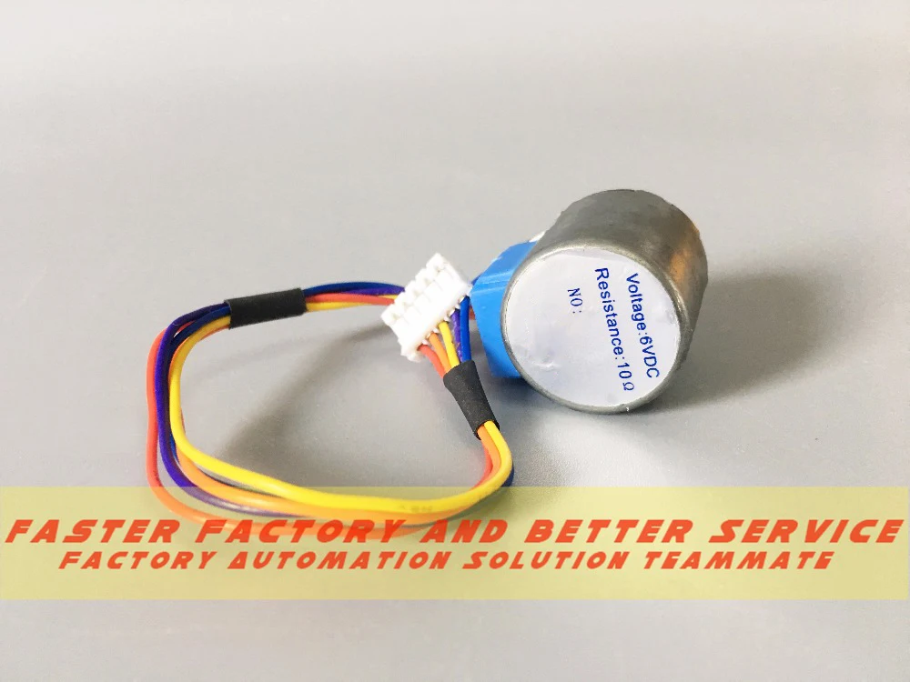 

20BYJ01-130HR DC6V 4-phase 5-wire Micro Gear Step Stepping Stepper Motor