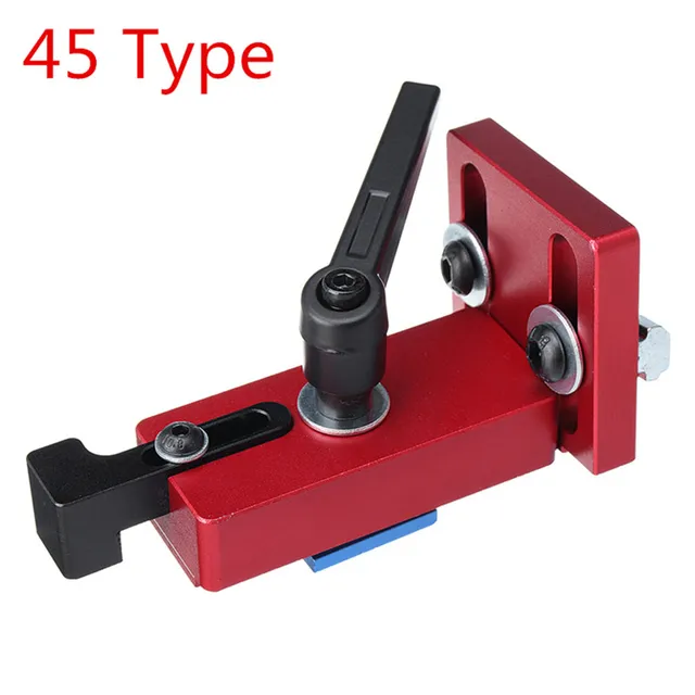Type Miter Track Stop Retainer Router Table Woodworking Tool T Slot Locked