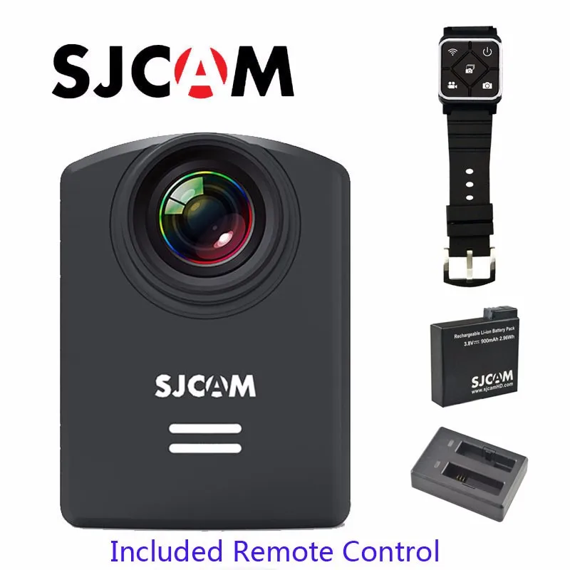 Оригинальная SJCAM M20 WiFi гироскоп возможностью погружения на глубину до 30 м Водонепроницаемый Мини Спорт DV с дистанционным управлением Управление+ дополнительная Батарея+ Батарея Зарядное устройство