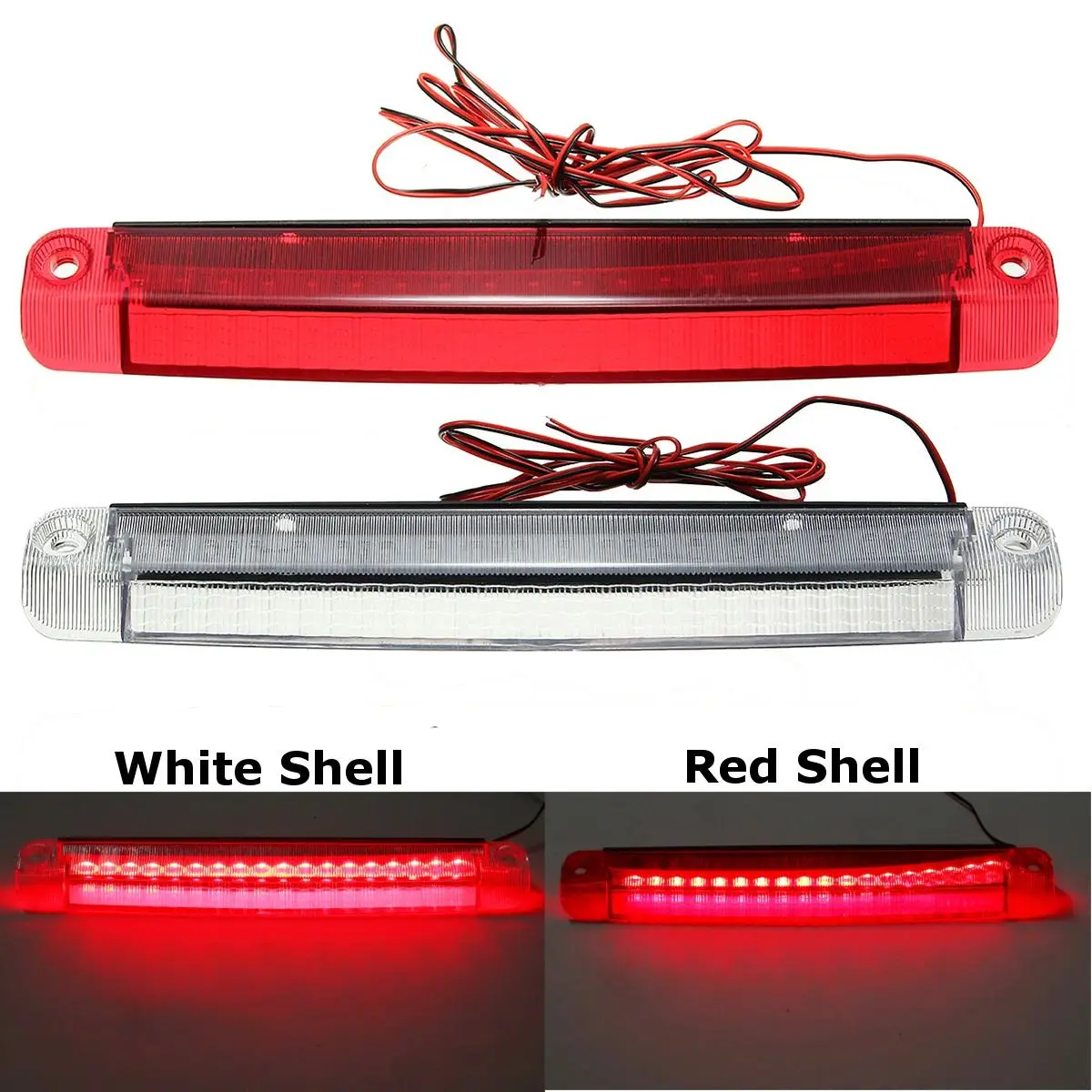 Unverisal 12V 5W Car 18 LED Car Reversing Lights Rear Tail Third Brake Stop Light High Mount