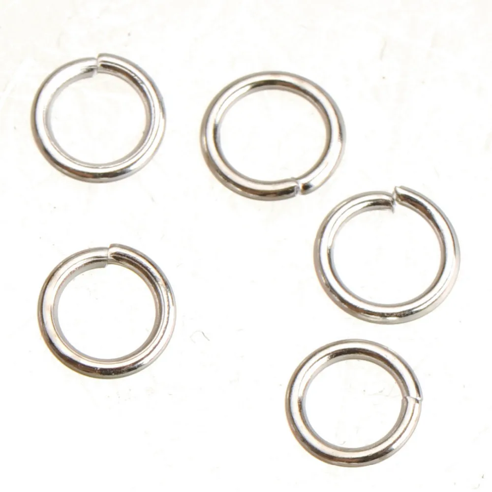 jewelry accessories 7mm jump rings for jewelry making 1mm thickness