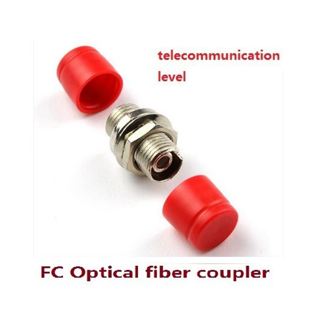 $ Fiber optical flange FC-FC fiber coupler connector adapter FC flange small type D Telecom