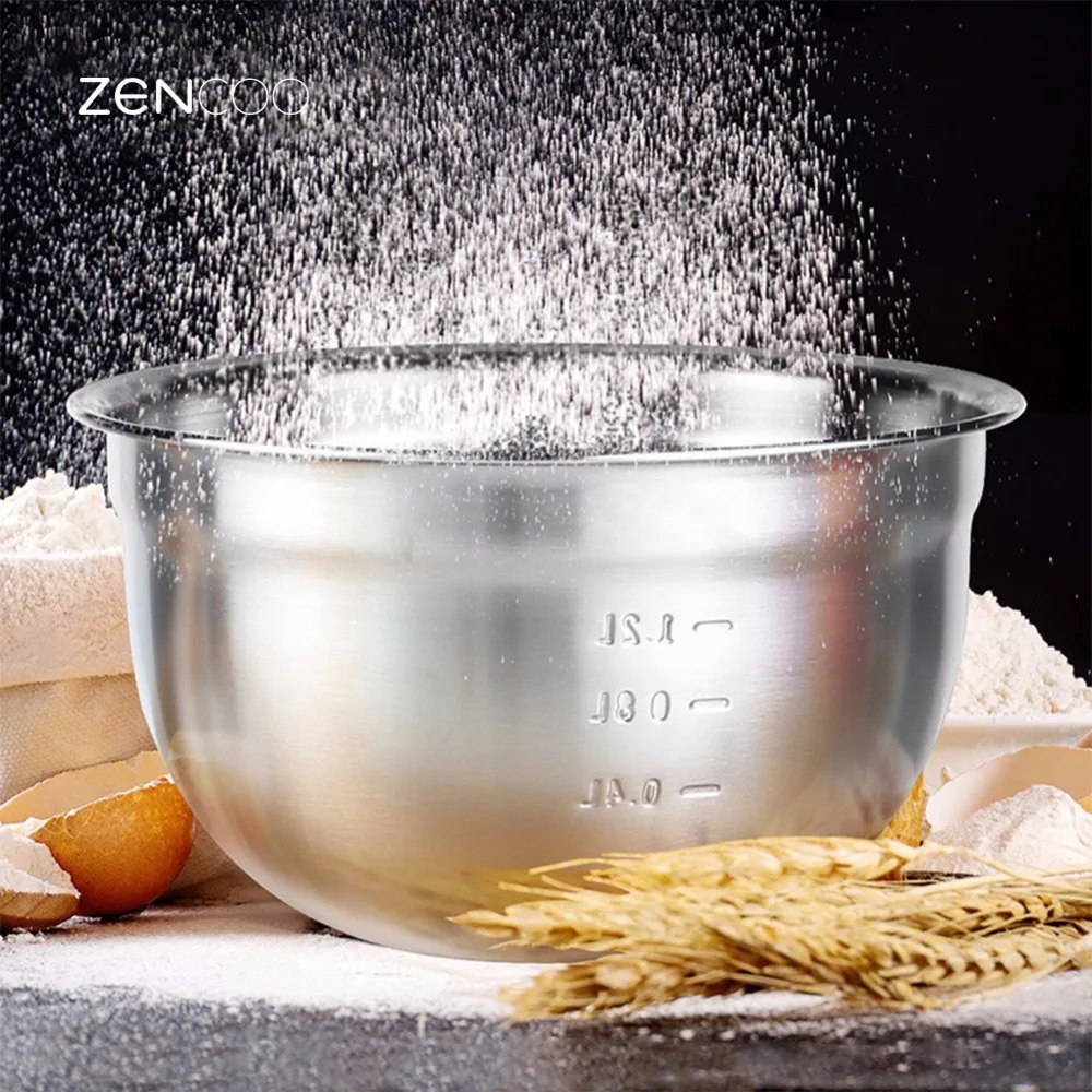 Buy ZENCOO Extra Deep Stainless Steel Mixing Bowls