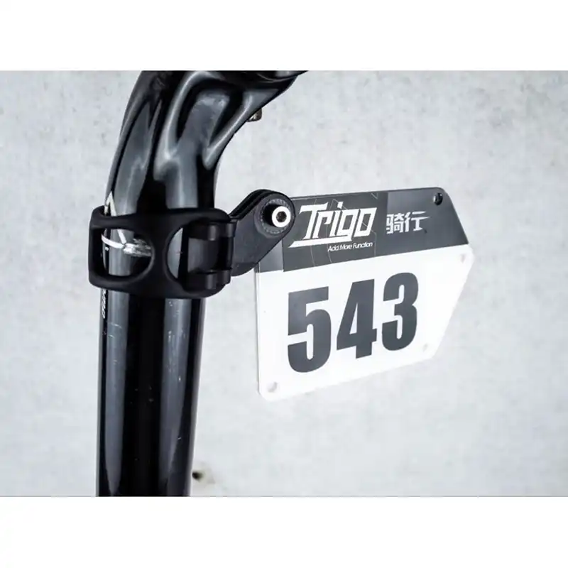 triathlon bike number holder
