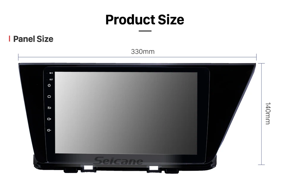Top Seicane Android 8.1 GPS Car Radio  Head Unit Player For Kia Niro 2016 2017 2018 2019 support DVR OBD Rearview camera Bluetooth 14