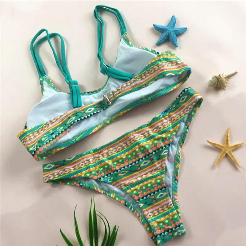 Evage pitaya бикини mujer купальный костюм для женщин biquinis feminino горячая Распродажа, сексуальное бикини с высокой талией и мягкими трусиками, зеленое бикини