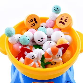 

Children Play House Real Life Kitchen Toy Hot Pot Chopsticks Clip Set Boys And Girls 3-6 Years Old Pretend Play Toy Gift