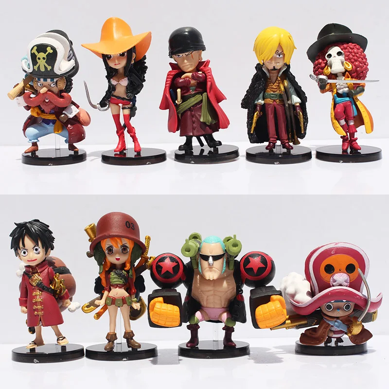 9pcs Lot Japanese Anime Film Z Luffy Zoro Sanji Franky Nami Robin Chopper Q Version Pvc Figure Toys Japanese Anime Anime One Piecefigure Toy Aliexpress 9pcs Lot Japanese Anime Film Z Luffy Zoro Sanji Franky Nami Robin Chopper Q Version Pvc Figure Toys Japanese Anime Anime One Piecefigure Toy Aliexpress