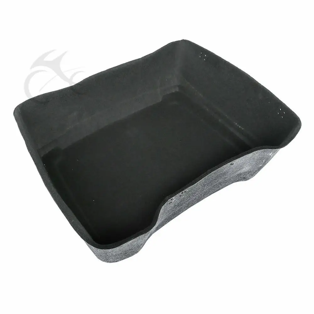 

Motorcycle King Size Pak Carpet Liner Hard Trunk For Harley Touring Road Electra Street Glide 1993-13 12